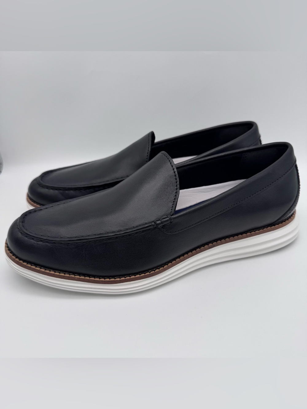 Cole Haan Original Grand Venetian Loafer Black C29696 Men 8 M Slip On Comfort